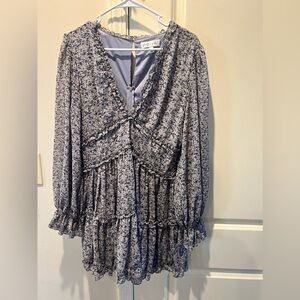 She + Sky Floral Dress